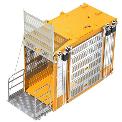 Lifting Height 500m Construction Site Hoist Frequency Control Motor Powerful Vertical Lifting Equipment for Construction